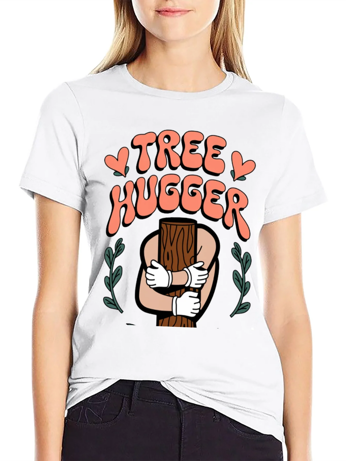 Tree Hugger Graphic T-Shirt - Nature Lover Tee product image 8