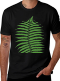 Fern Graphic T-Shirt - Classic Black Tee product image 1