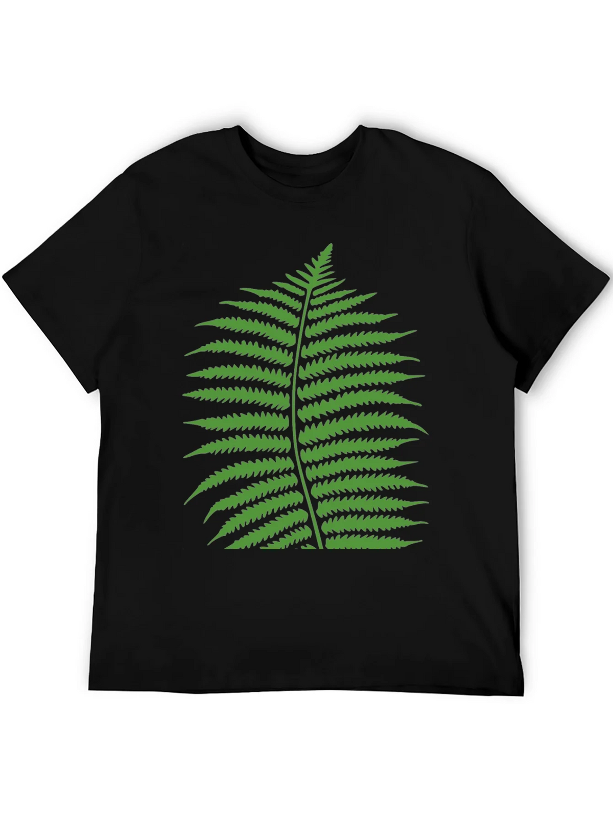Fern Graphic T-Shirt - Classic Black Tee product image 5