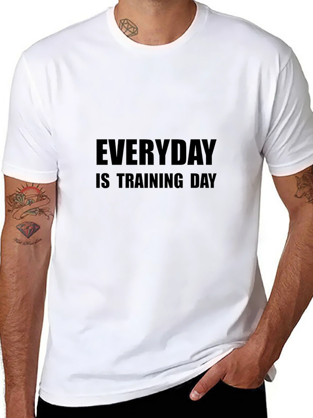 Everyday is Training Day Black T-Shirt product image 7