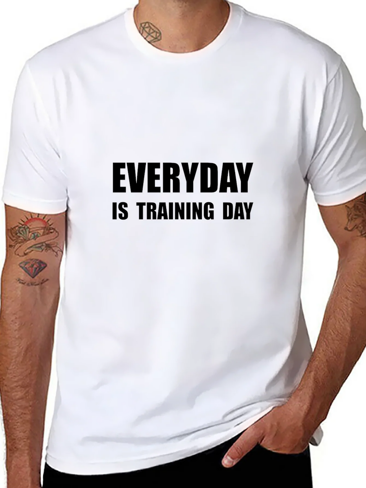 Everyday is Training Day Black T-Shirt product image 7