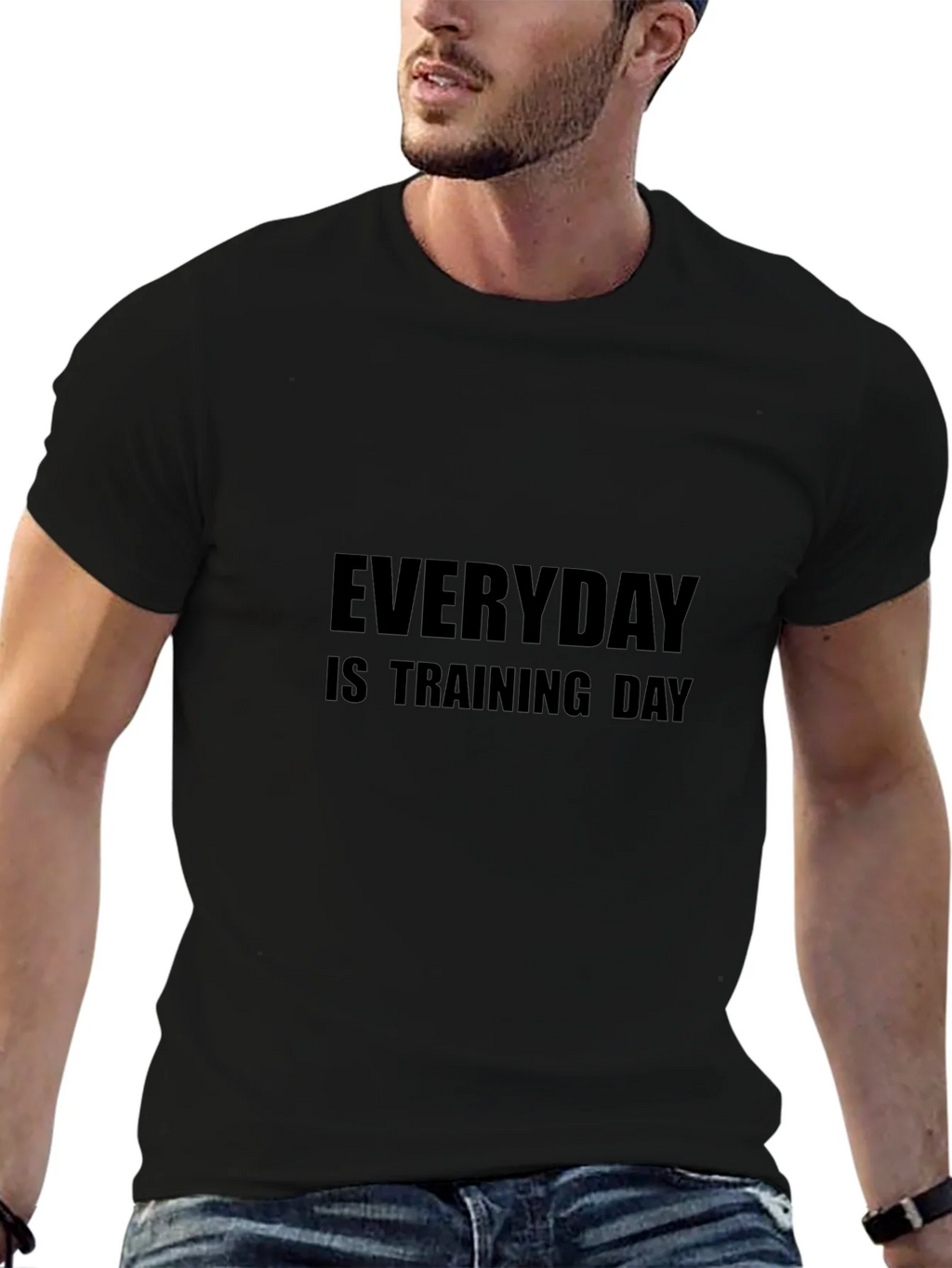 Everyday is Training Day Black T-Shirt product image 6