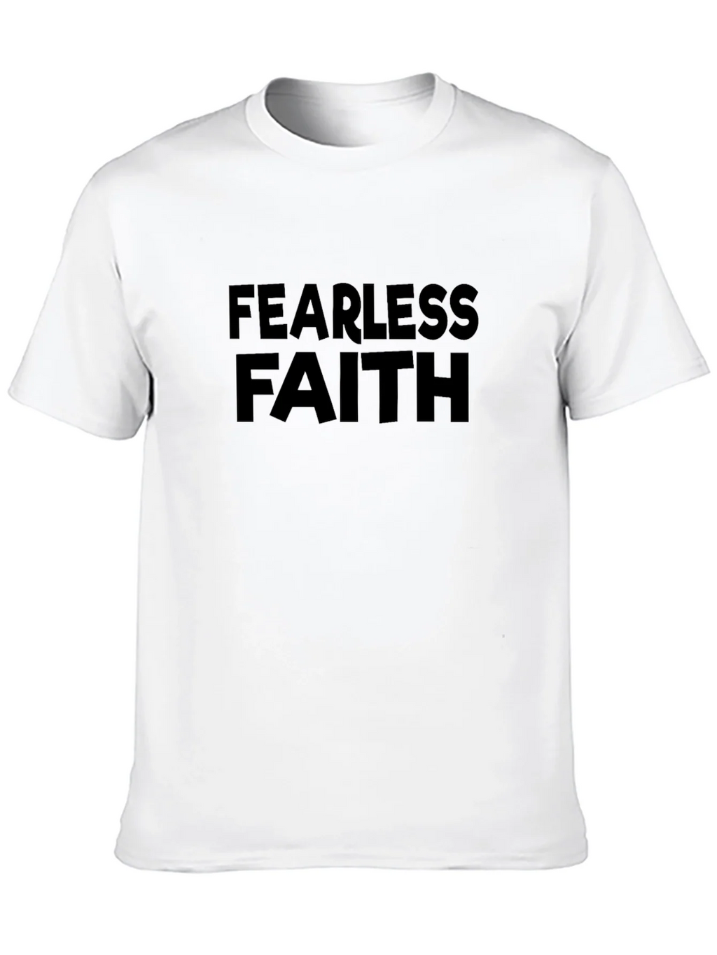 Fearless Faith Black Graphic T-Shirt product image 9