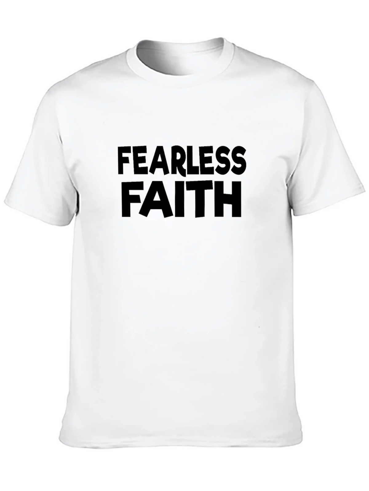 Fearless Faith Black Graphic T-Shirt product image 9