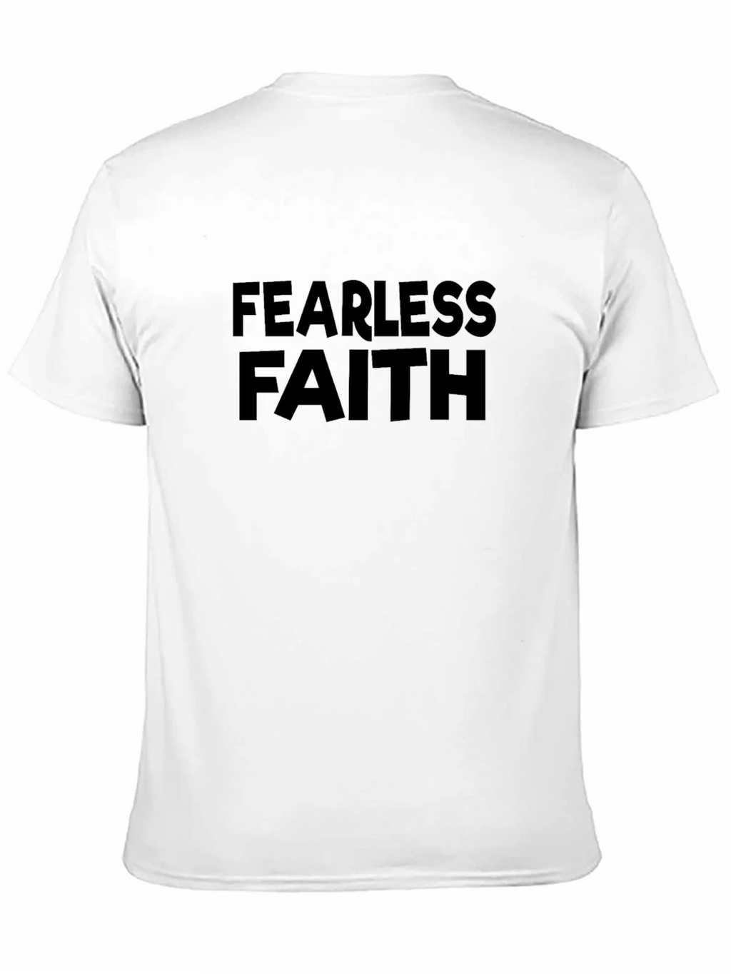 Fearless Faith Black Graphic T-Shirt product image 10