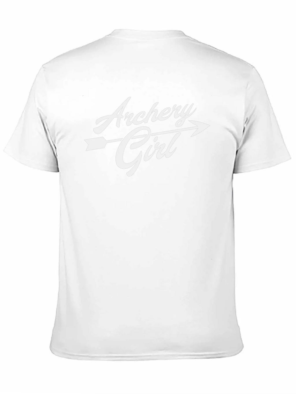 Archery Girl T-Shirt - Black Casual Graphic Tee product image 10