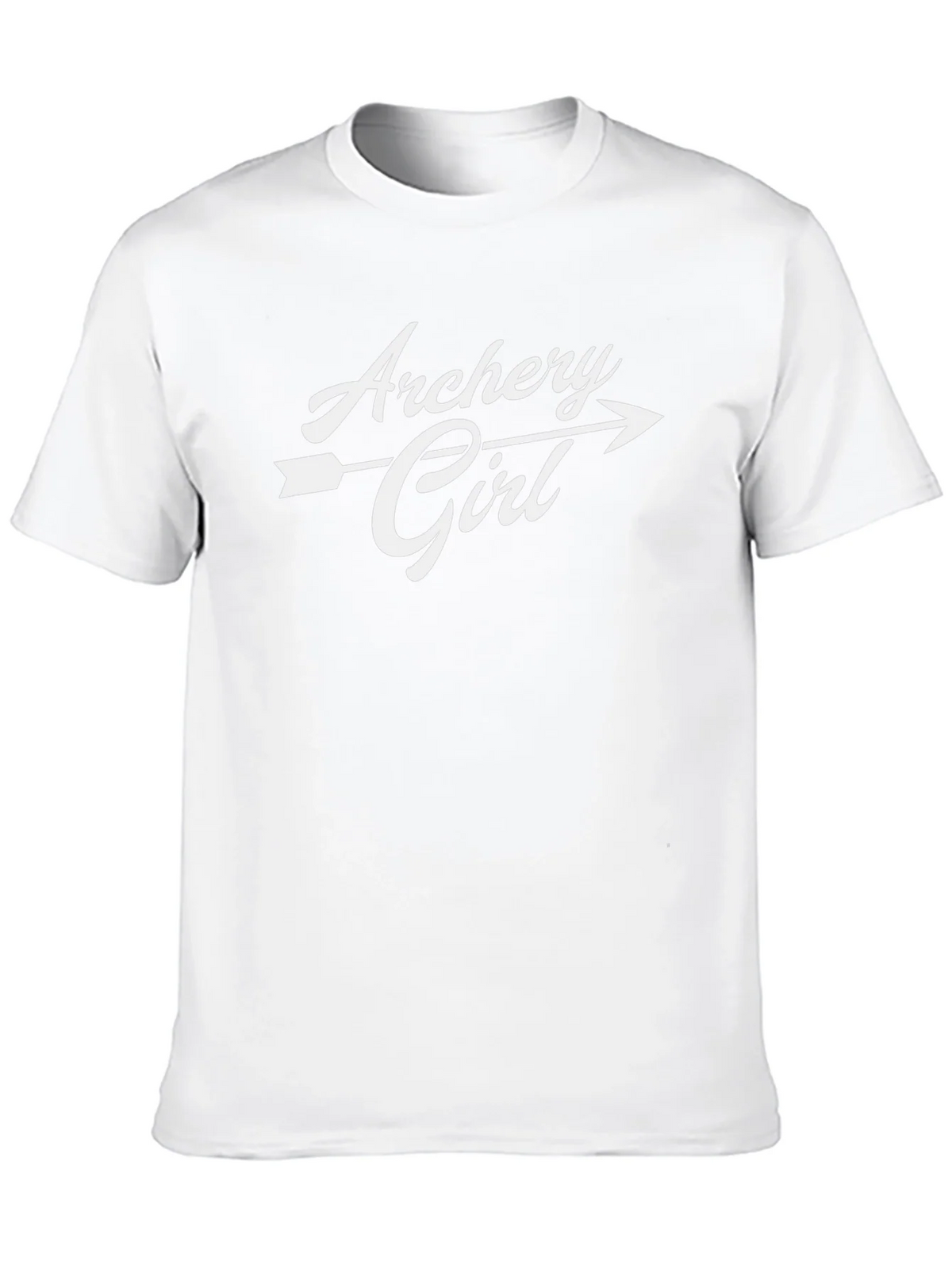Archery Girl T-Shirt - Black Casual Graphic Tee product image 9
