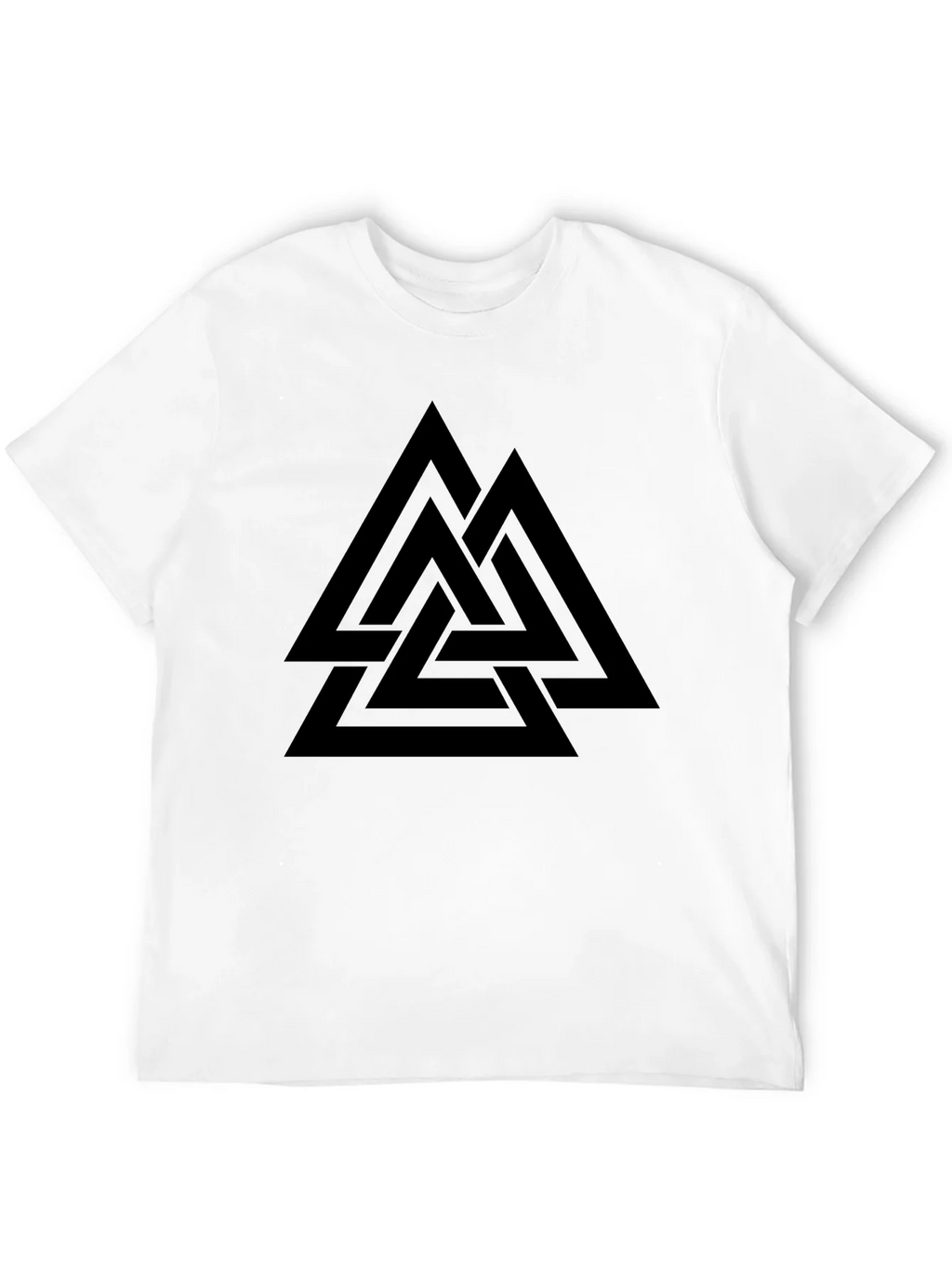 Valknut Black T-Shirt - Norse Viking Symbol product image 11