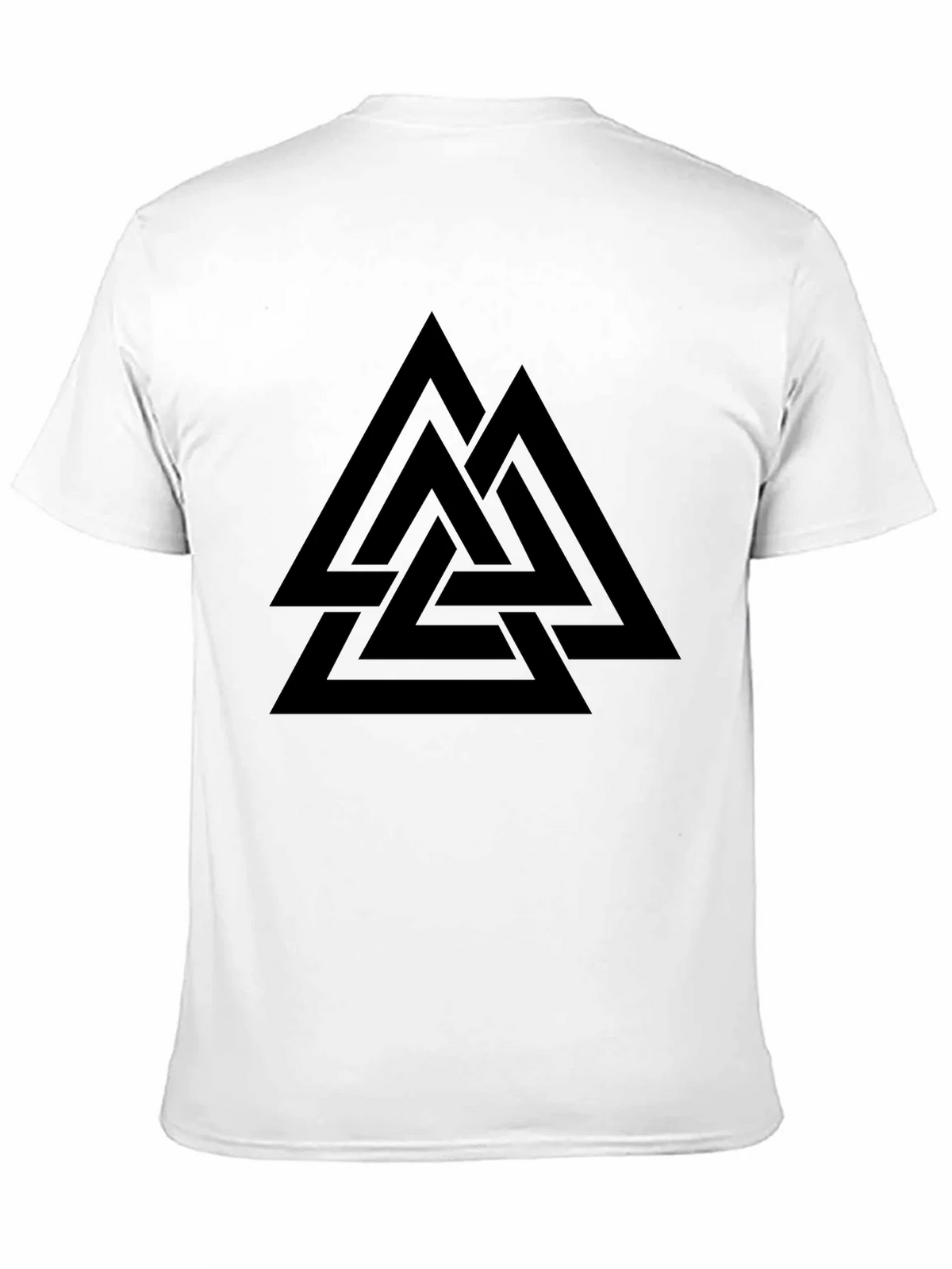 Valknut Black T-Shirt - Norse Viking Symbol product image 10