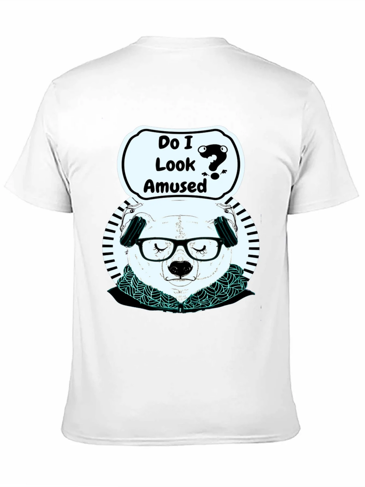Amused Panda Graphic T-Shirt product image 10