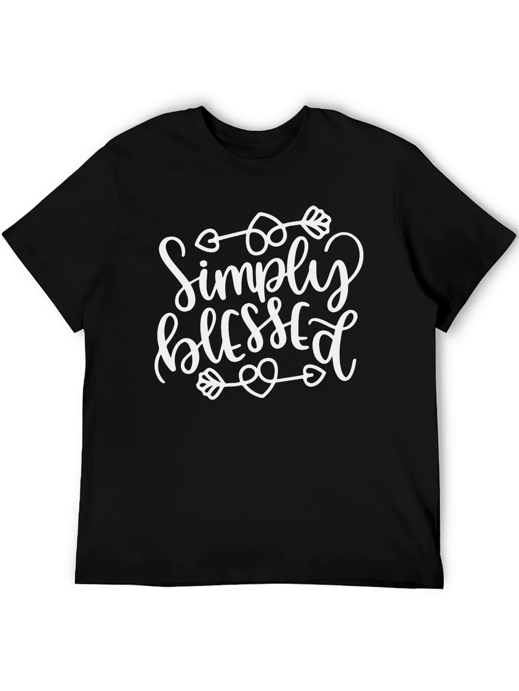 Simply Blessed Black Tee product image 5