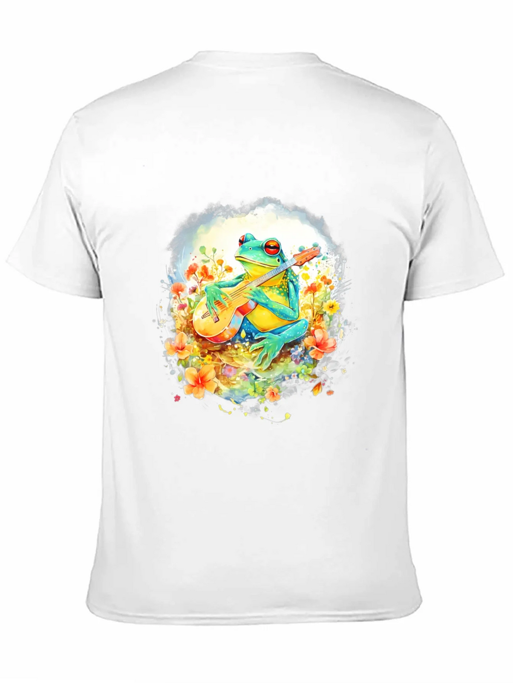 Frog Guitarist T-Shirt - Musical Amphibian Tee product image 10