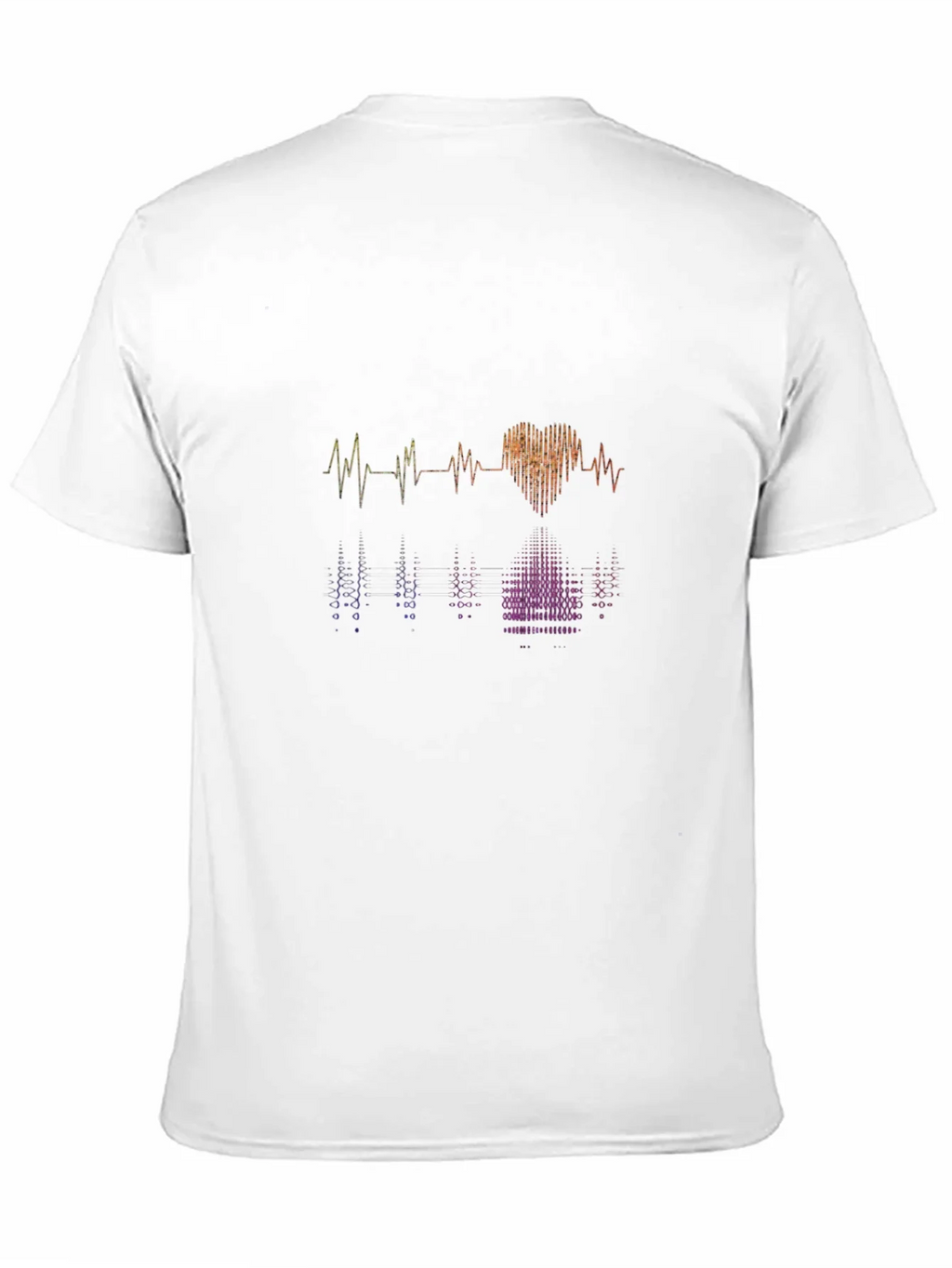 Heartbeat Graphic Tee - Stylish Black Cotton T-Shirt product image 10