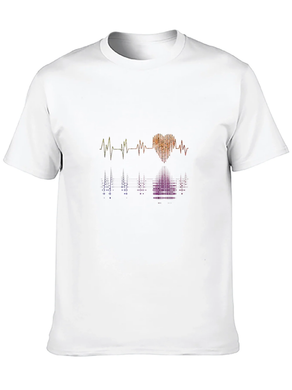 Heartbeat Graphic Tee - Stylish Black Cotton T-Shirt product image 9