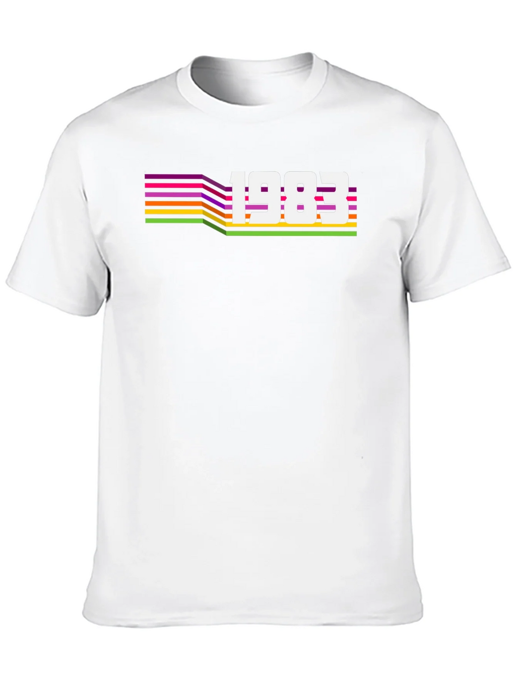 Retro 1983 Graphic Tee - Black product image 9