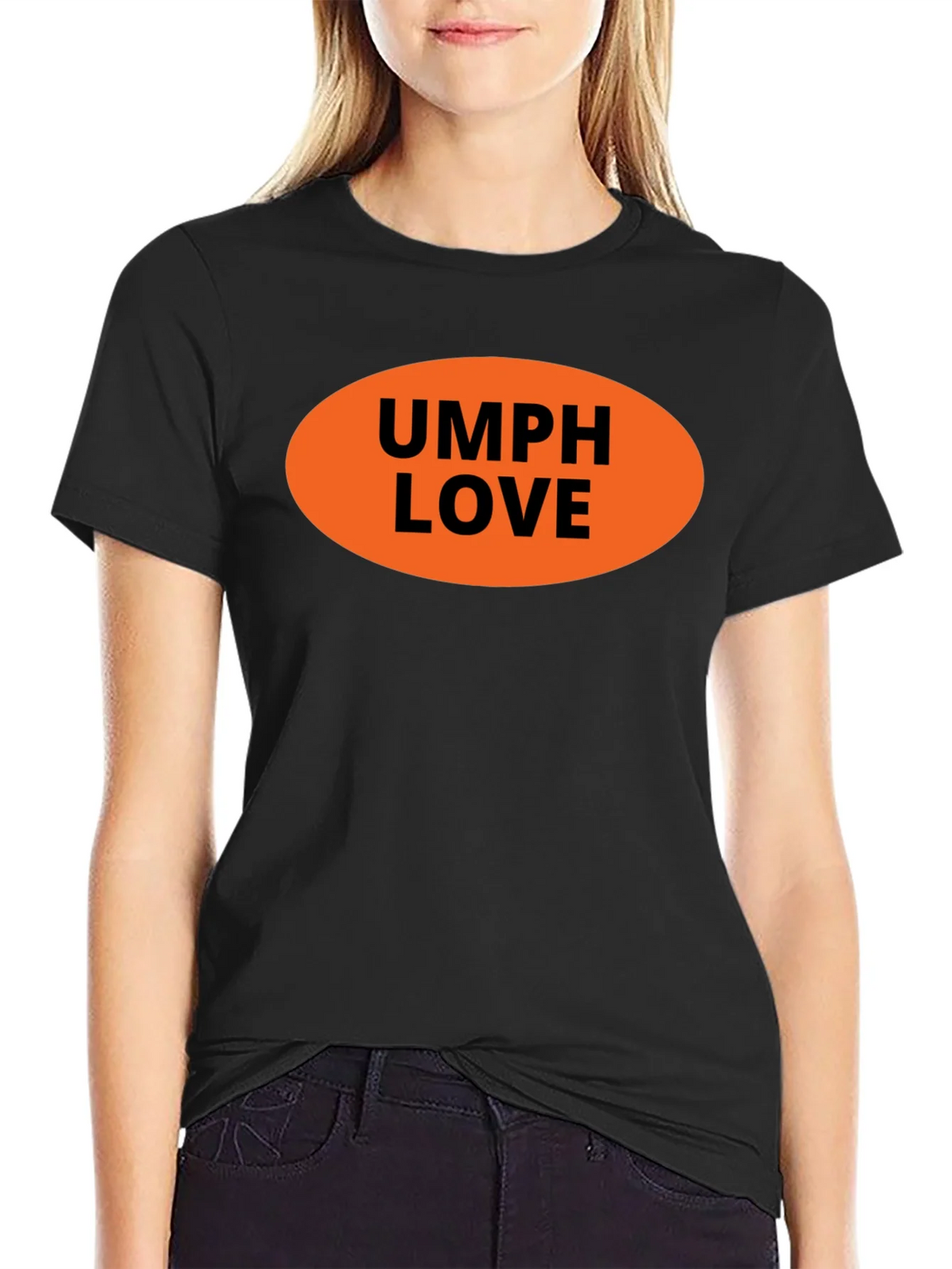 UMPH LOVE Graphic Tee - Black Cotton T-Shirt product image 2