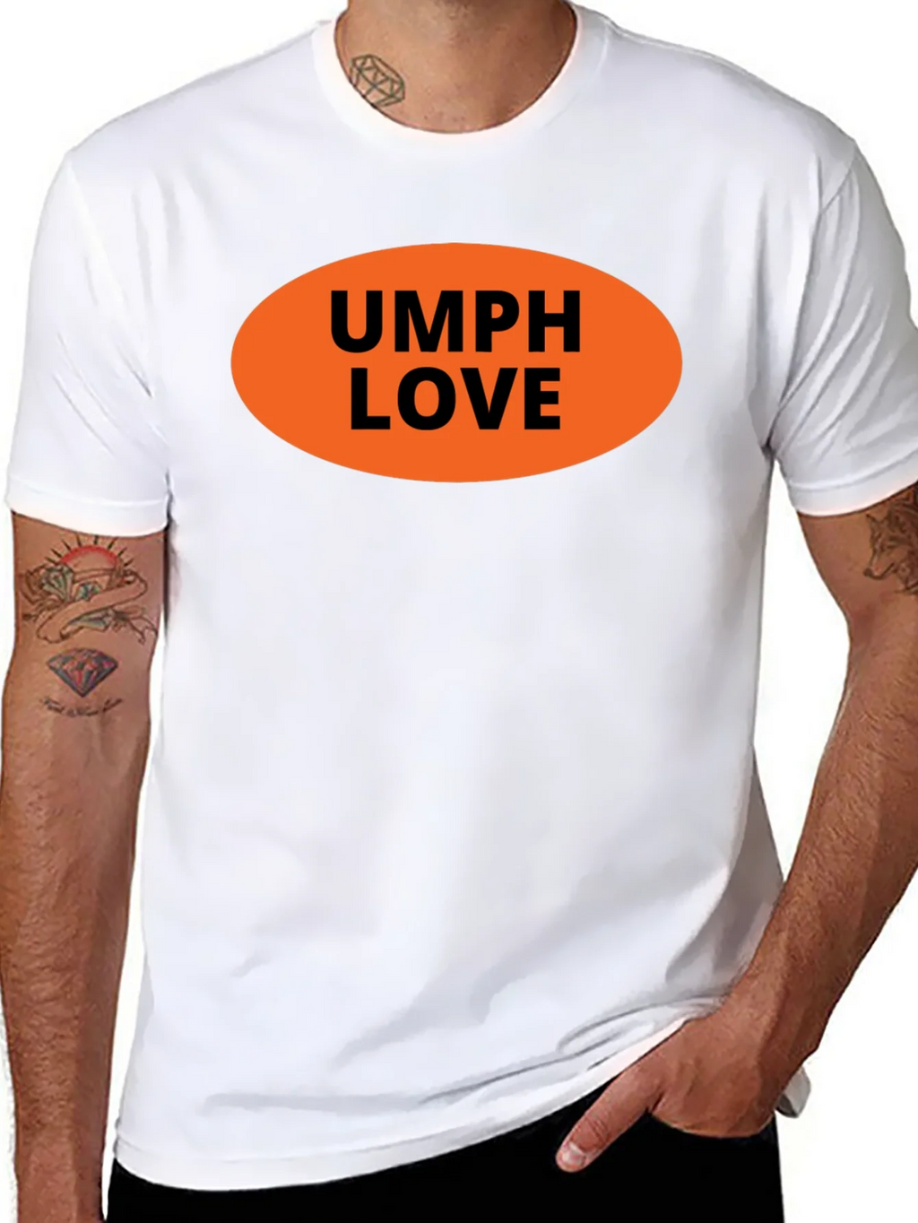 UMPH LOVE Graphic Tee - Black Cotton T-Shirt product image 7