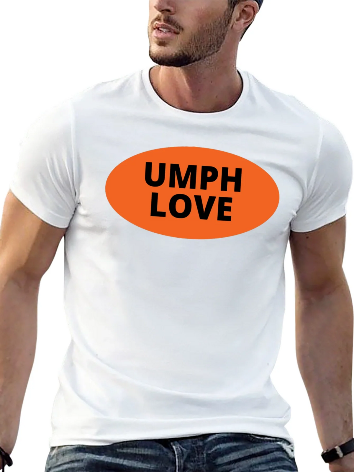 UMPH LOVE Graphic Tee - Black Cotton T-Shirt product image 12
