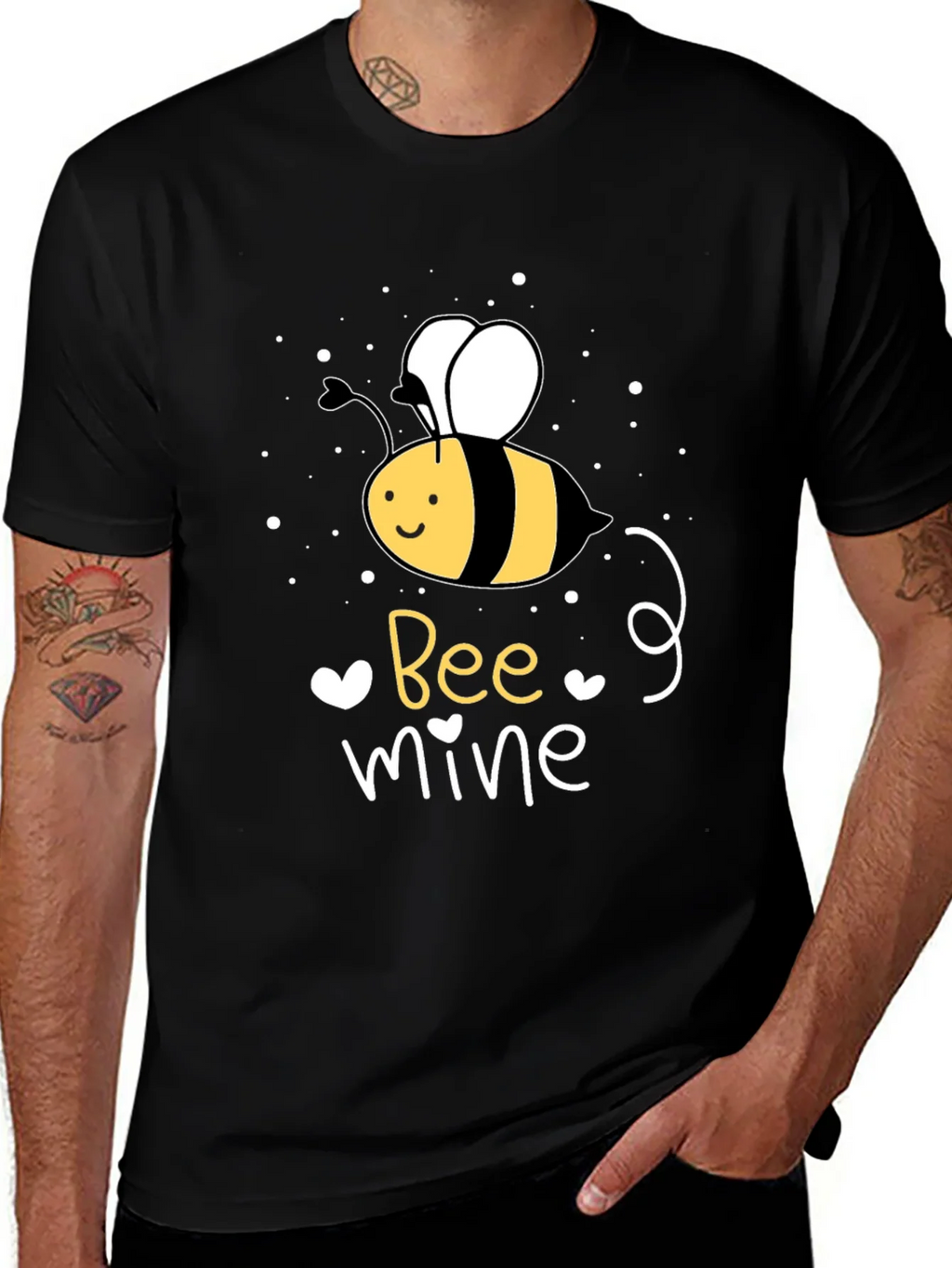 Bee Mine Graphic T-Shirt - Valentines Day Tee product image 1