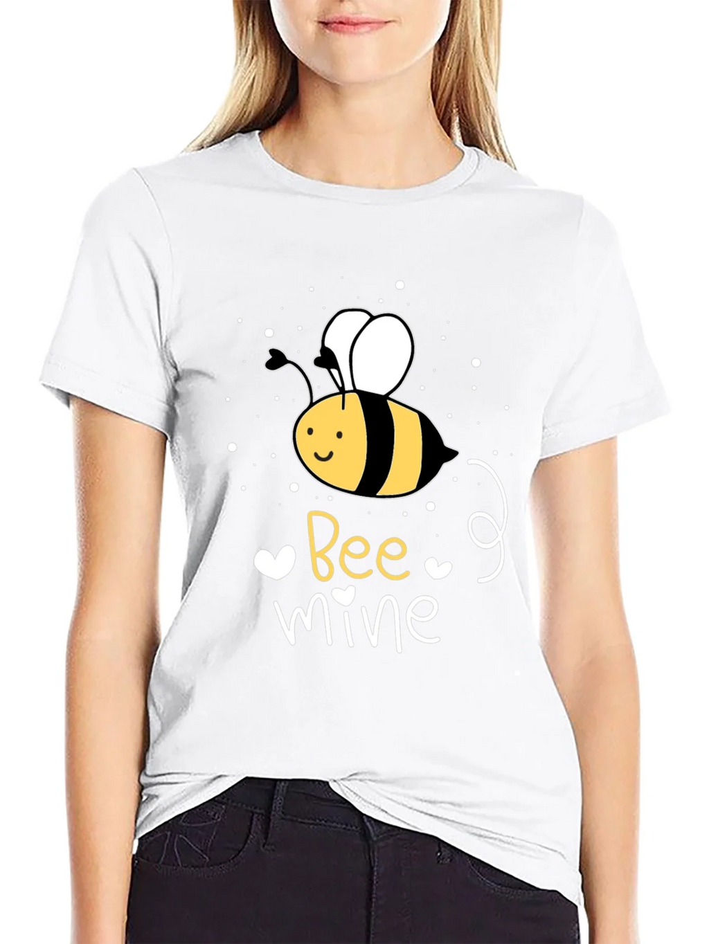 Bee Mine Graphic T-Shirt - Valentines Day Tee product image 8