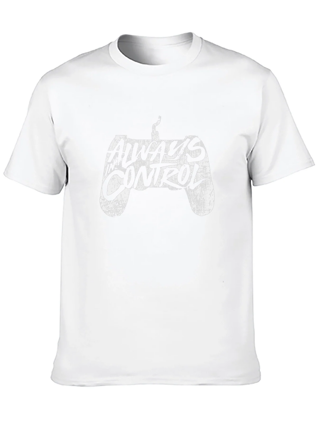 Always Control Gamer T-Shirt - Black Cotton Tee product image 9