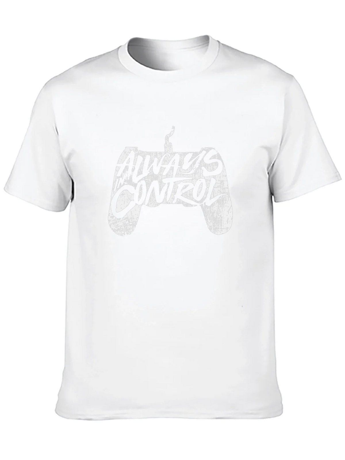 Always Control Gamer T-Shirt - Black Cotton Tee product image 9