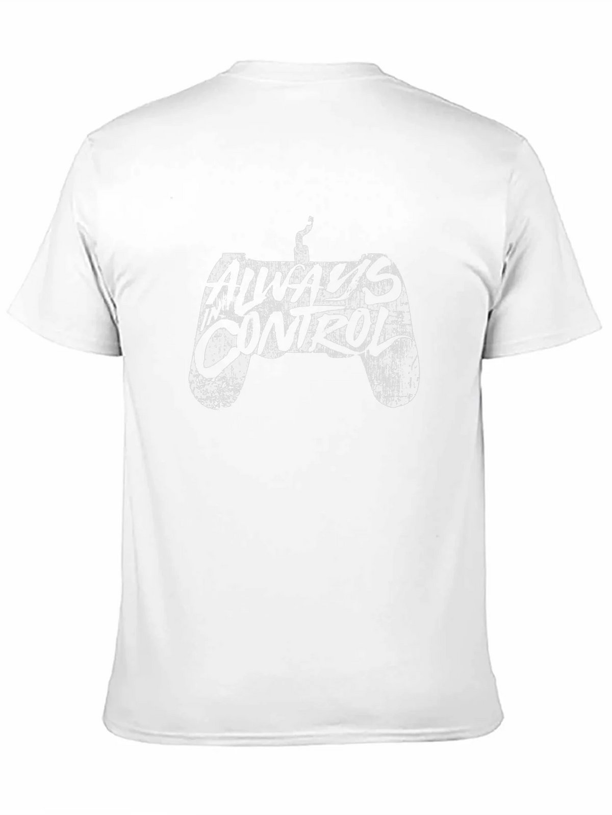 Always Control Gamer T-Shirt - Black Cotton Tee product image 10