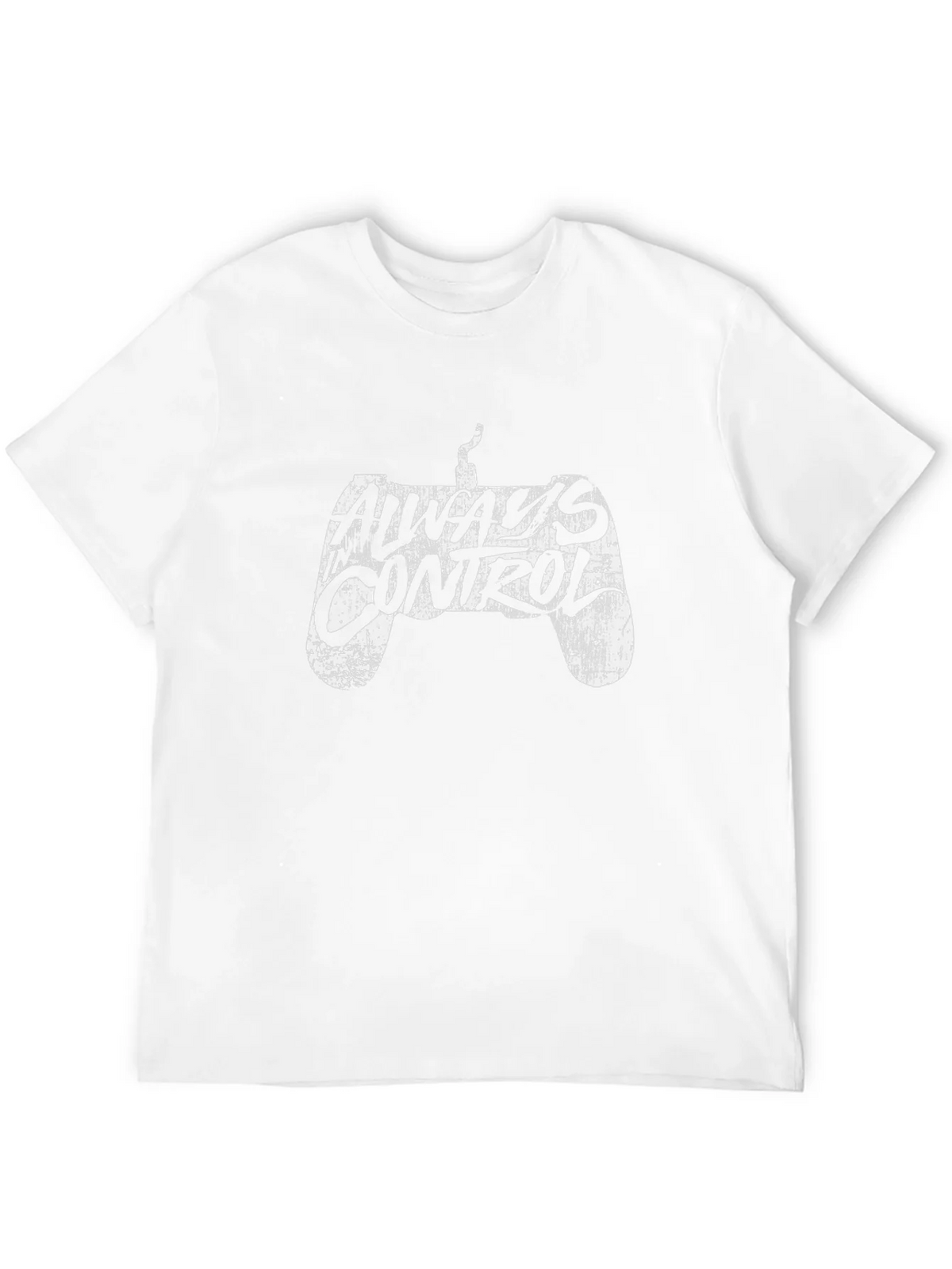 Always Control Gamer T-Shirt - Black Cotton Tee product image 11