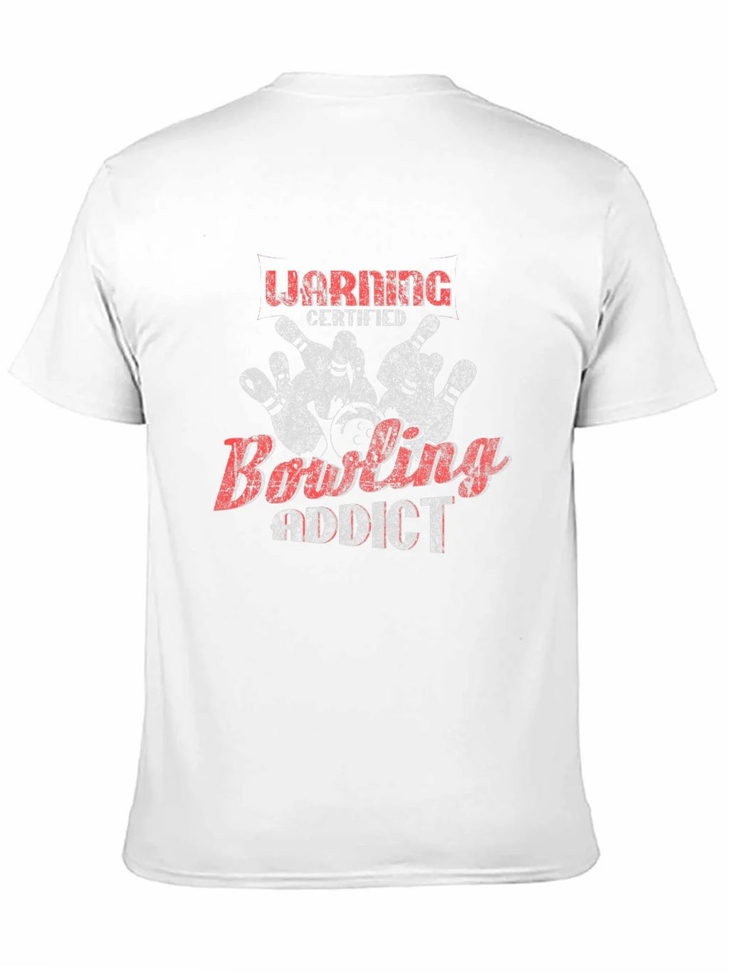 Bowling Addict Black T-Shirt product image 10