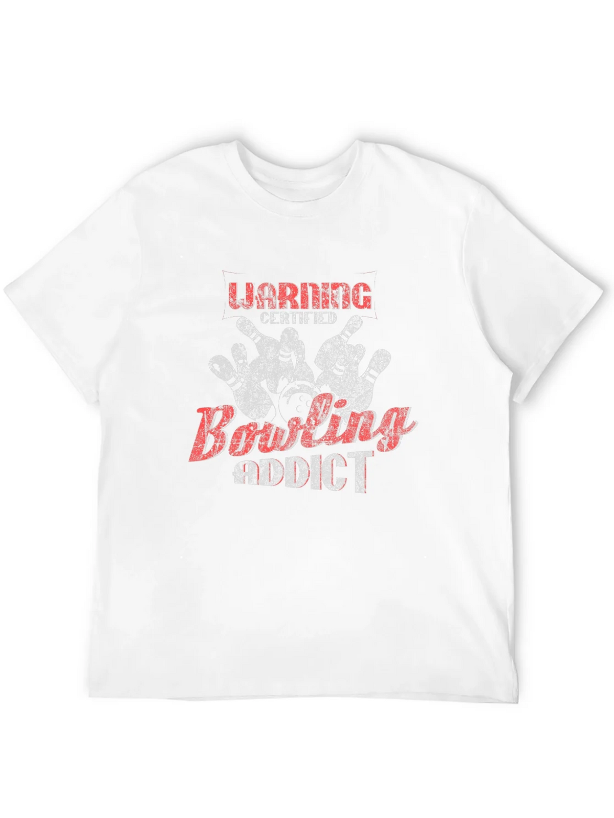 Bowling Addict Black T-Shirt product image 11