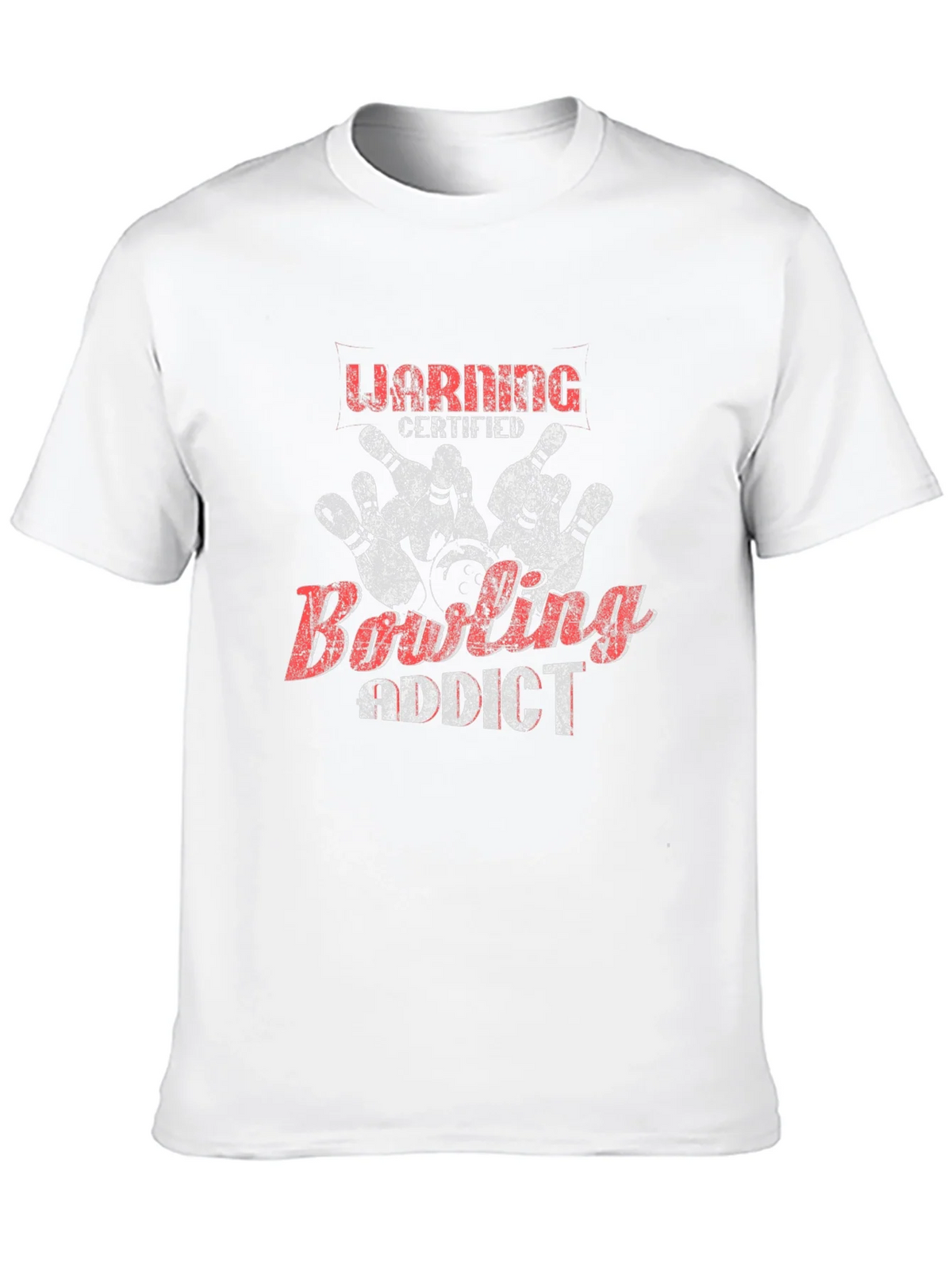 Bowling Addict Black T-Shirt product image 9