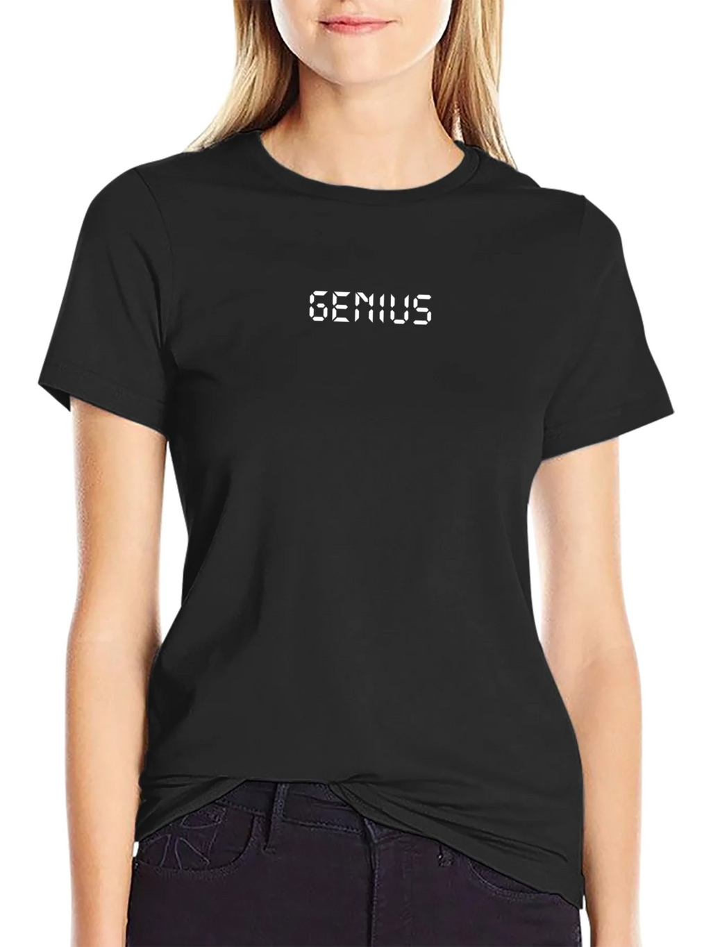 Genius Graphic Tee - Classic Black T-Shirt product image 2