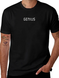Genius Graphic Tee - Classic Black T-Shirt product image 1