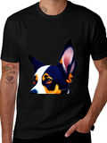 Dog Lovers Tee - Peek-a-Boo Pup Design product image 1