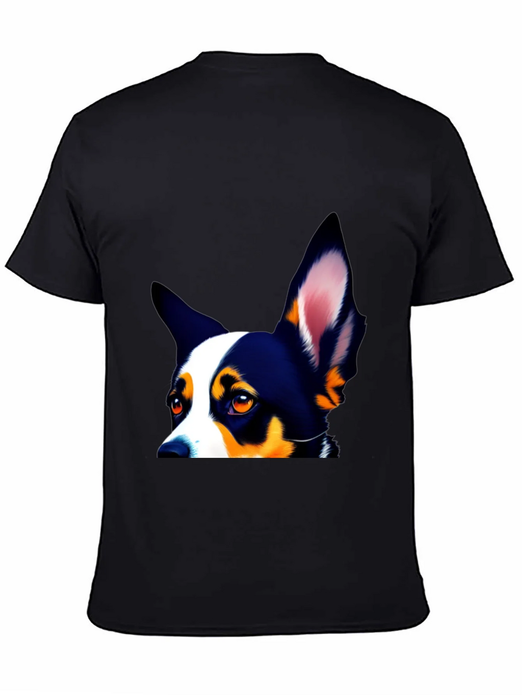 Dog Lovers Tee - Peek-a-Boo Pup Design product image 4