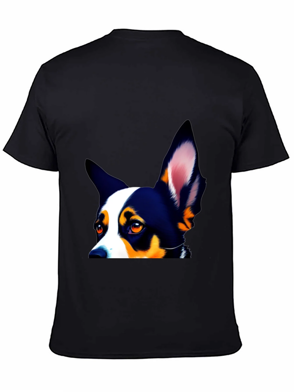 Dog Lovers Tee - Peek-a-Boo Pup Design product image 4