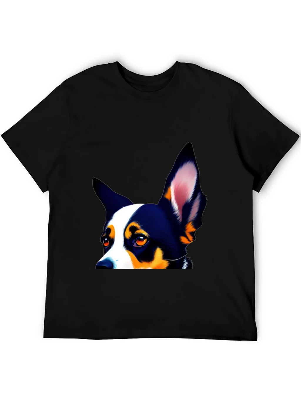 Dog Lovers Tee - Peek-a-Boo Pup Design product image 5