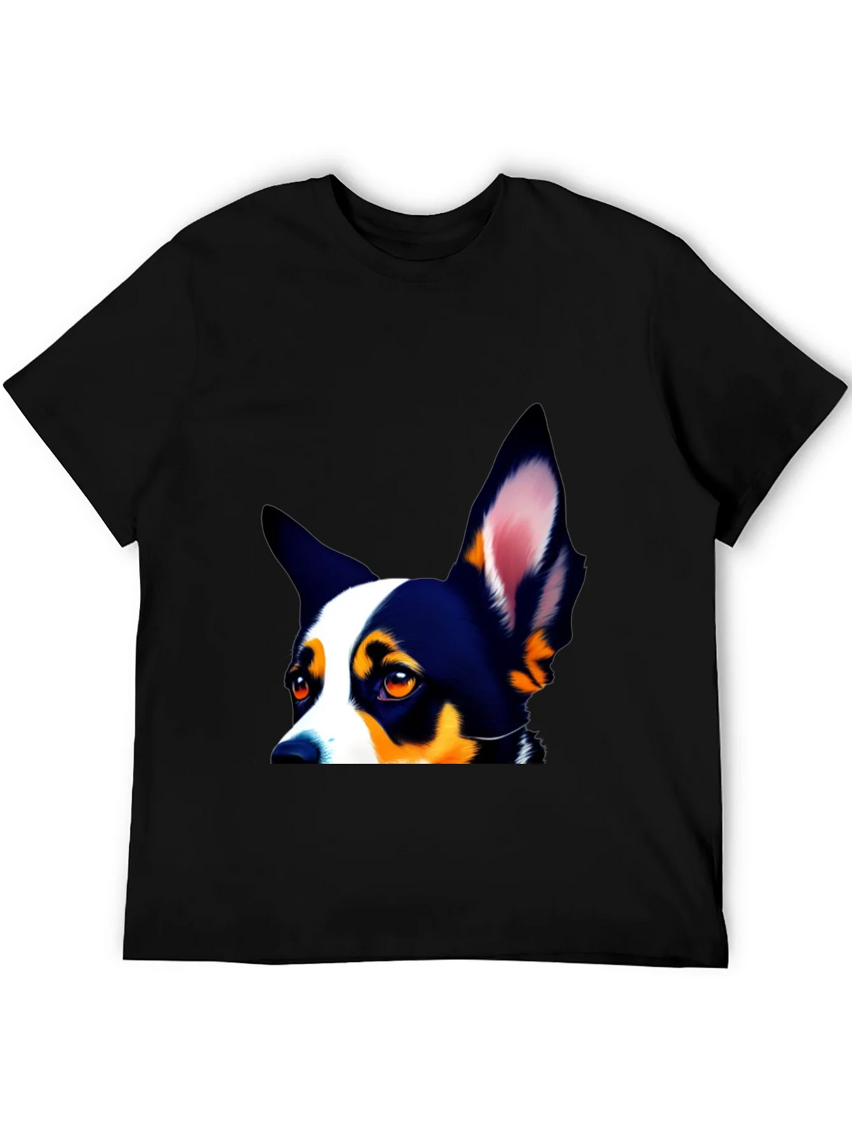 Dog Lovers Tee - Peek-a-Boo Pup Design product image 5