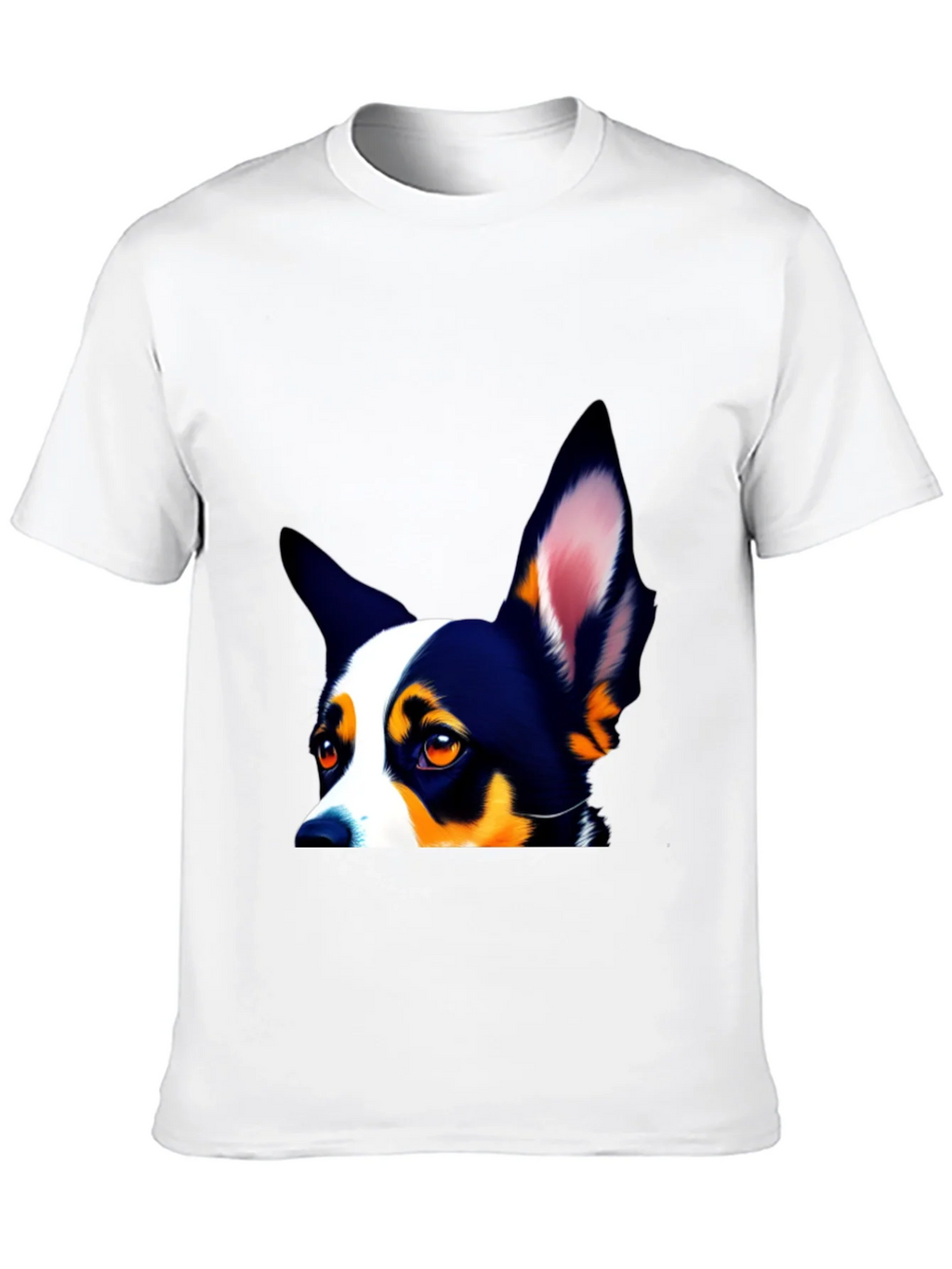 Dog Lovers Tee - Peek-a-Boo Pup Design product image 9