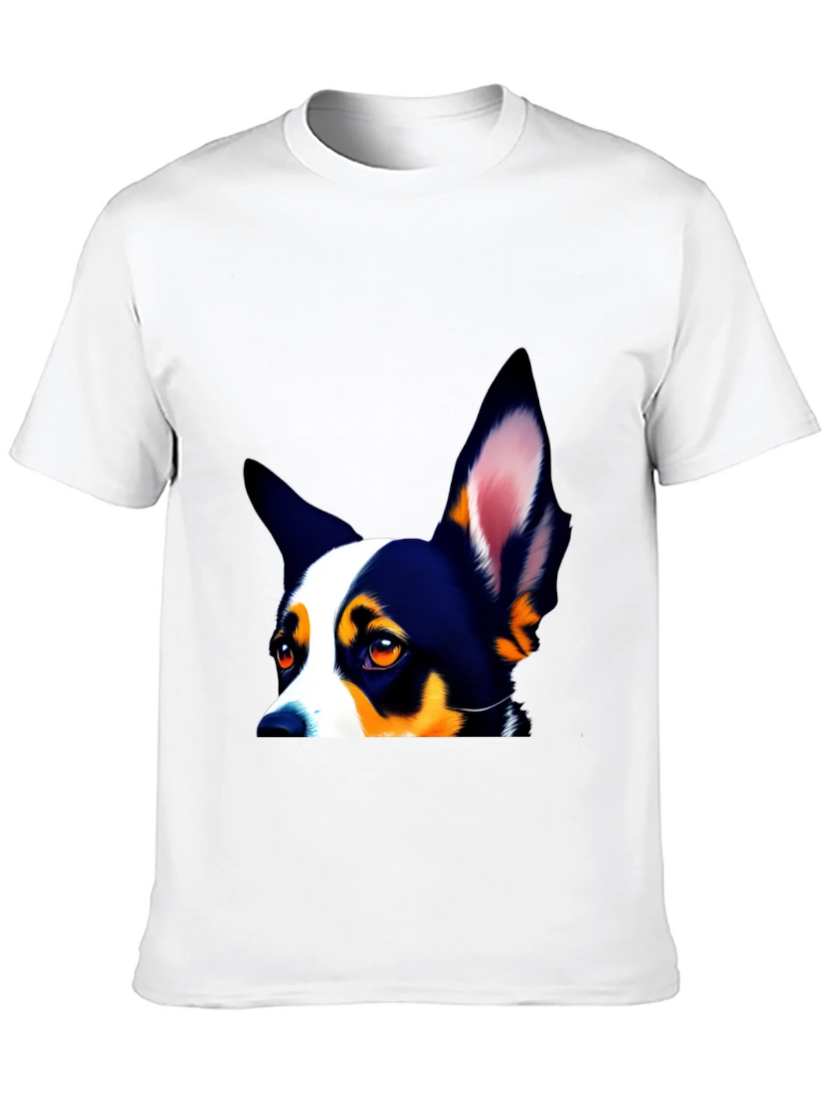 Dog Lovers Tee - Peek-a-Boo Pup Design product image 9