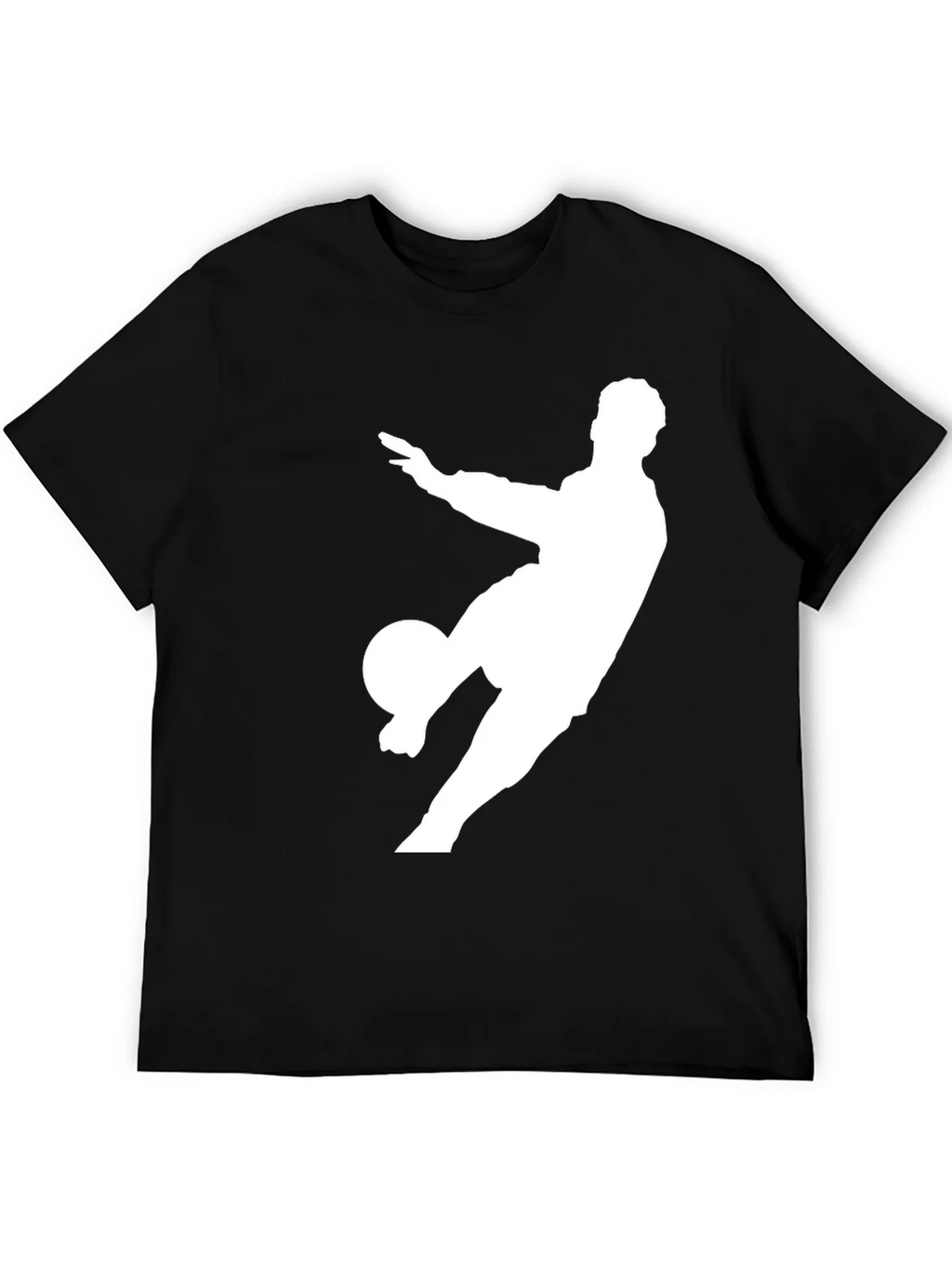 Soccer Player Graphic Tee - Black product image 5