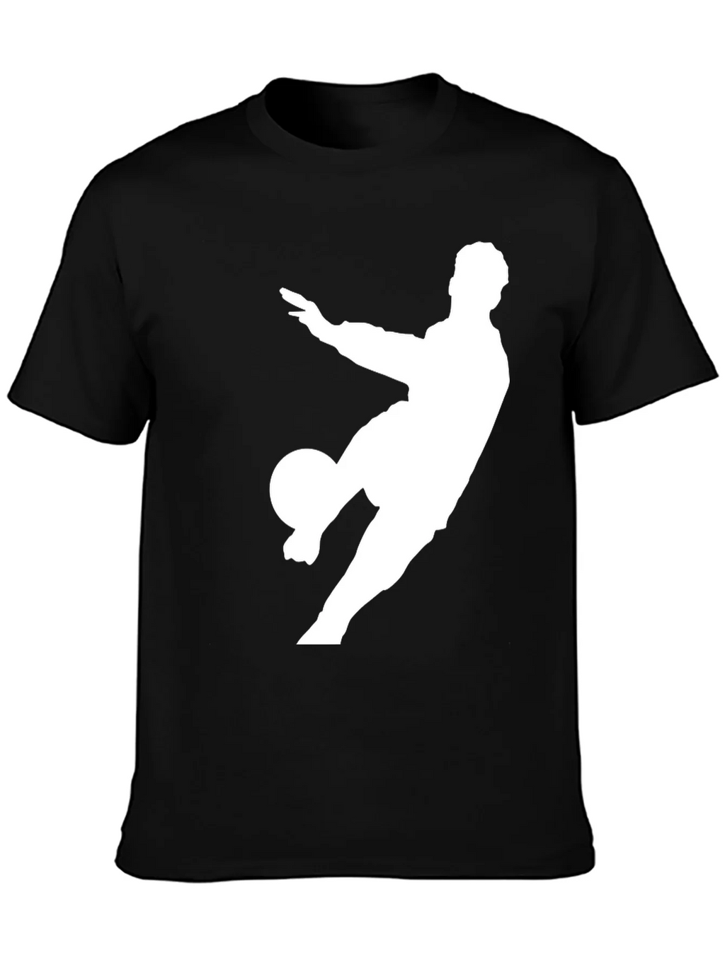 Soccer Player Graphic Tee - Black product image 3