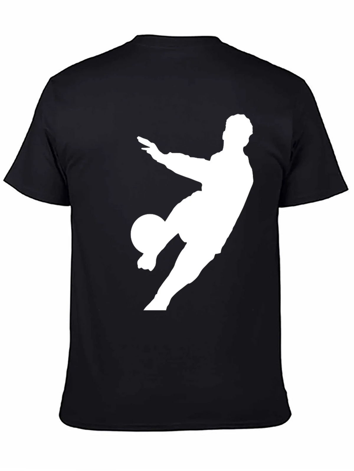 Soccer Player Graphic Tee - Black product image 4