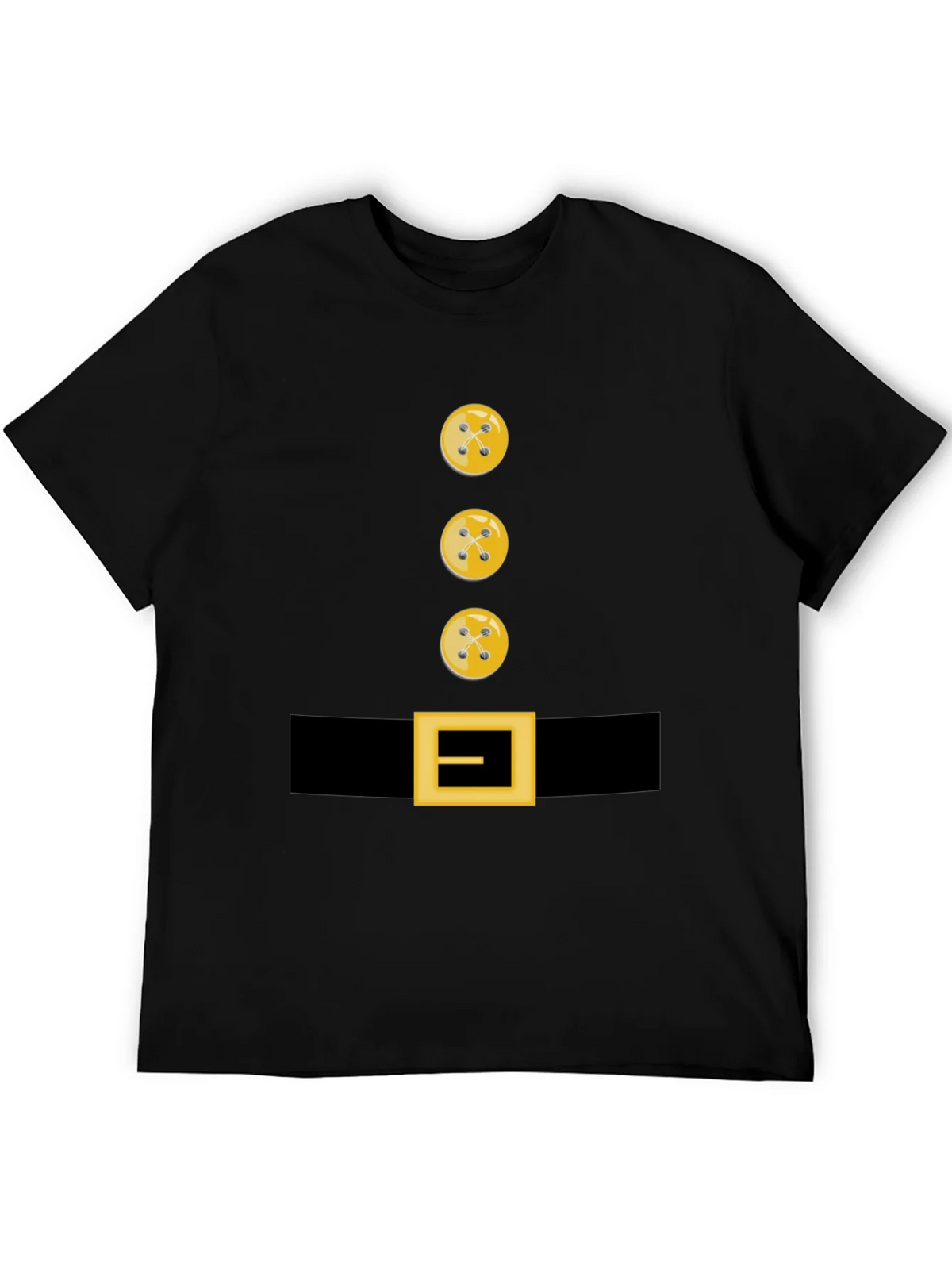 Novelty Button and Belt Graphic T-Shirt product image 5