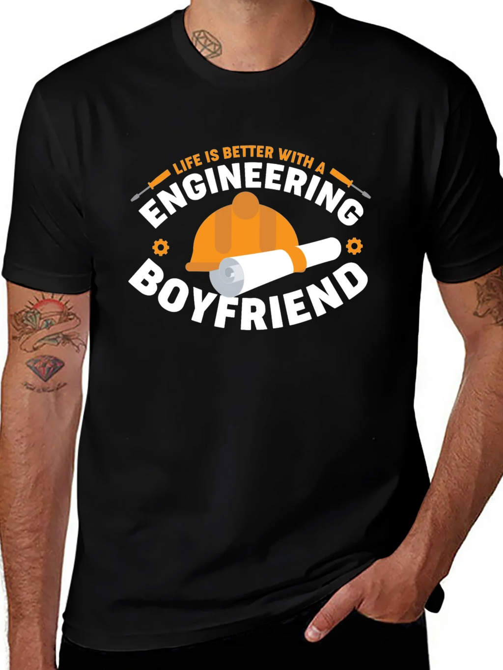 Engineering Boyfriend T-Shirt: Life is Better With! product image 1