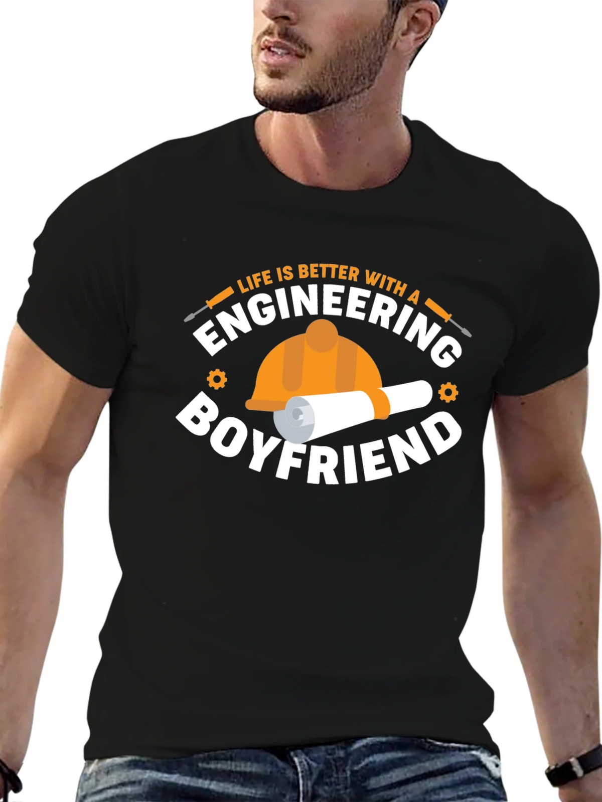 Engineering Boyfriend T-Shirt: Life is Better With! product image 6