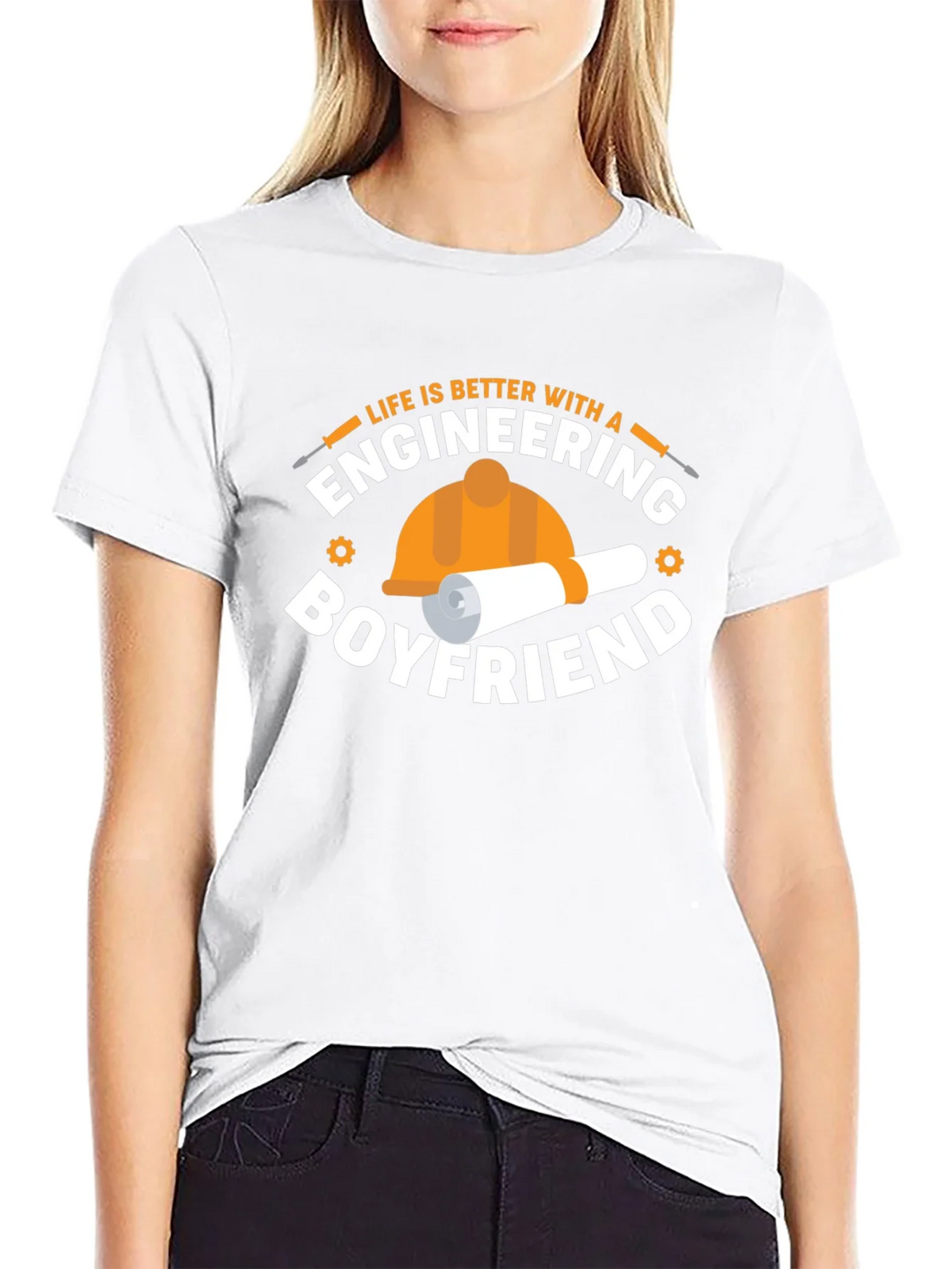 Engineering Boyfriend T-Shirt: Life is Better With! product image 8