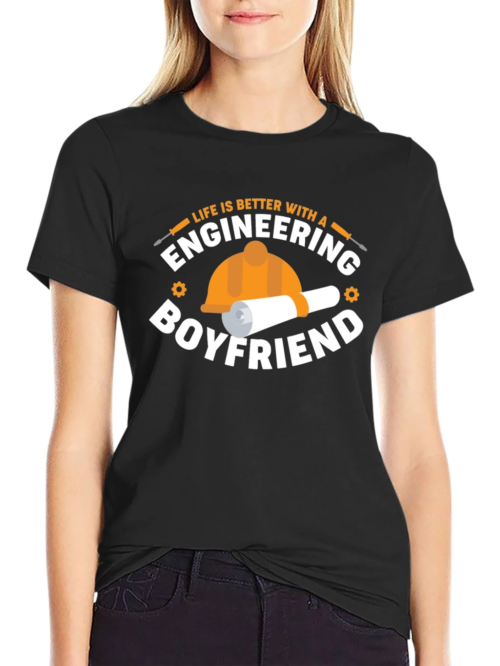 Engineering Boyfriend T-Shirt: Life is Better With! product image 2