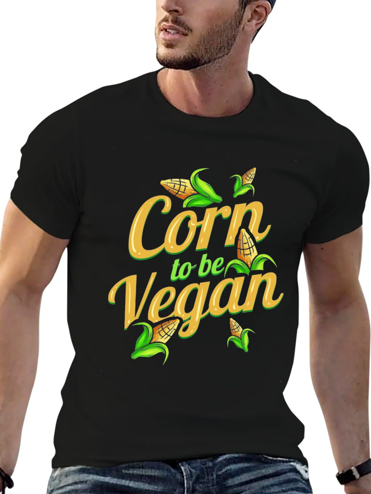 Corn to be Vegan T-Shirt product image 6