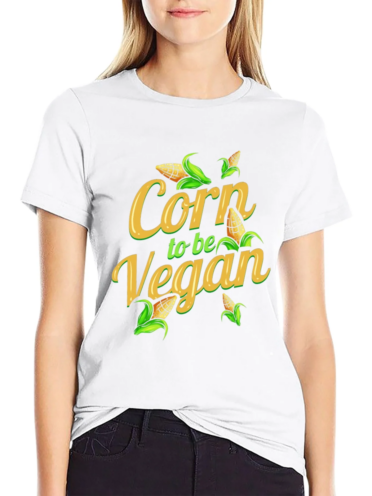 Corn to be Vegan T-Shirt product image 8